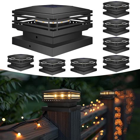 (Only 1 PC) Solar Post Lights, Outdoor Fence Post Cap Light Solar post.